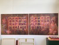 Image 7 of A Dream That Once Danced And Dances Still Around Dowanhill - Oil on Canvas 