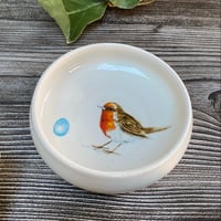 Image 1 of Robin Handmade Ceramic Dish