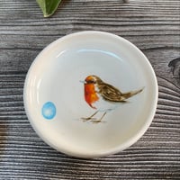 Image 2 of Robin and Egg Handmade Ceramic Dish