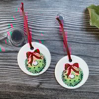 Image 1 of Handmade Christmas Wreath Decoration