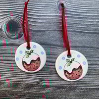 Image 2 of Handmade Christmas Pudding Decoration