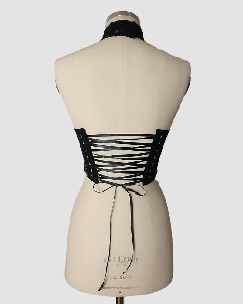 Image of ‘LUDIC‘ tie top lace