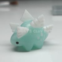 Image 1 of ❄️Kawaii Frost Crystal Stegosaurus