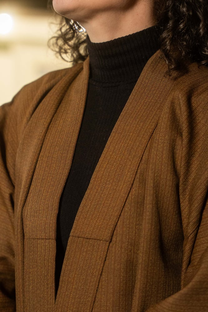 Image of Completo Kimono Marrone