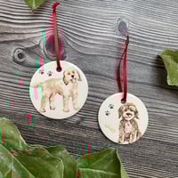 Image 1 of Doodle / Poo Dogs Hanging Decorations