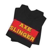 Image 3 of Axe Slinger T-Shirt — "I Fear No Man But This One" Gamer Graphic Tee