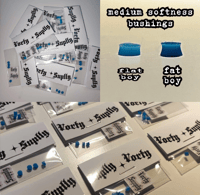 fingerboard blue bushings