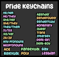 Image 1 of Pride Keychains