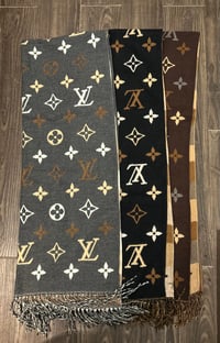 Image 1 of LV Cashmere Scarf