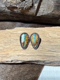 Image 1 of Royston Ribbon stud earrings 