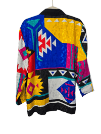 Image 2 of Jordana Size L Colorful Blazer