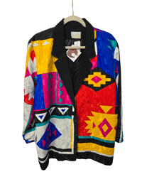 Image 1 of Jordana Size L Colorful Blazer