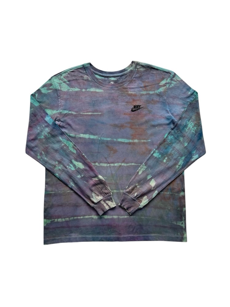 Image of Nike Tee Longsleeve Tie Dye 1 of 1 ( Size L )