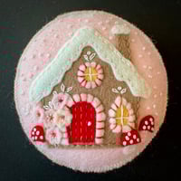 Image 1 of Gingerbread Cottage  Pincushion