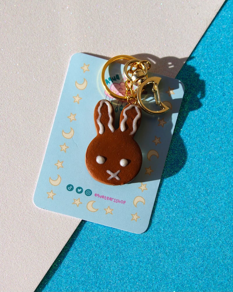Image of Gingerbread Miffy Mirror Keychain