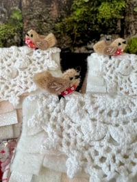 Image 3 of Frosty Gingerbread Cottage Pincushion
