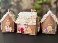 Image 6 of Frosty Gingerbread Cottage Pincushion