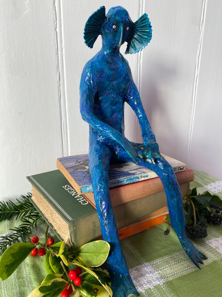 Image of Seated Sea Monster