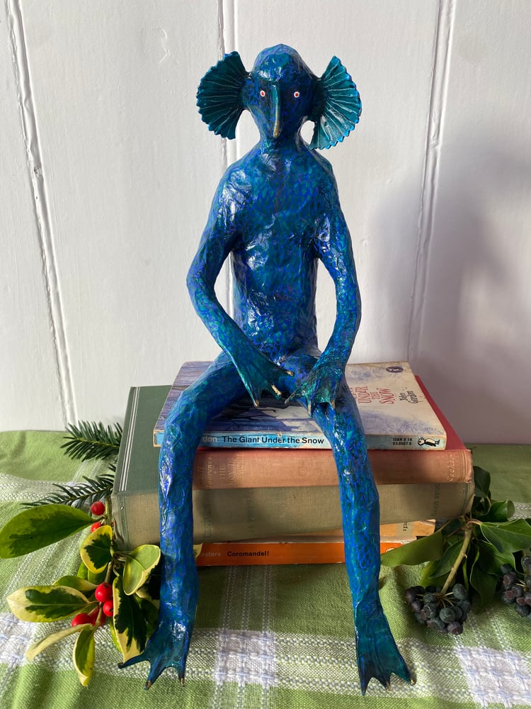 Image of Seated Sea Monster