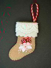 Image 4 of Mini Gingerbread Stocking