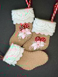 Image 5 of Mini Gingerbread Stocking