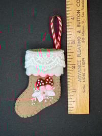 Image 3 of Mini Gingerbread Stocking
