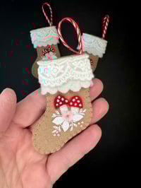 Image 6 of Mini Gingerbread Stocking