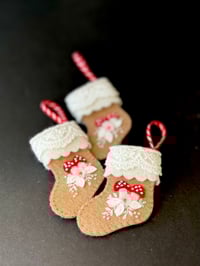 Image 8 of Mini Gingerbread Stocking