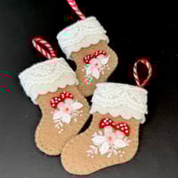 Image 9 of Mini Gingerbread Stocking