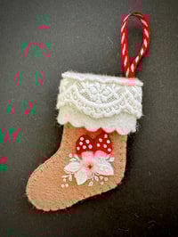 Image 1 of Mini Gingerbread Stocking