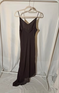 Image 4 of Asymmetrical hem dress 