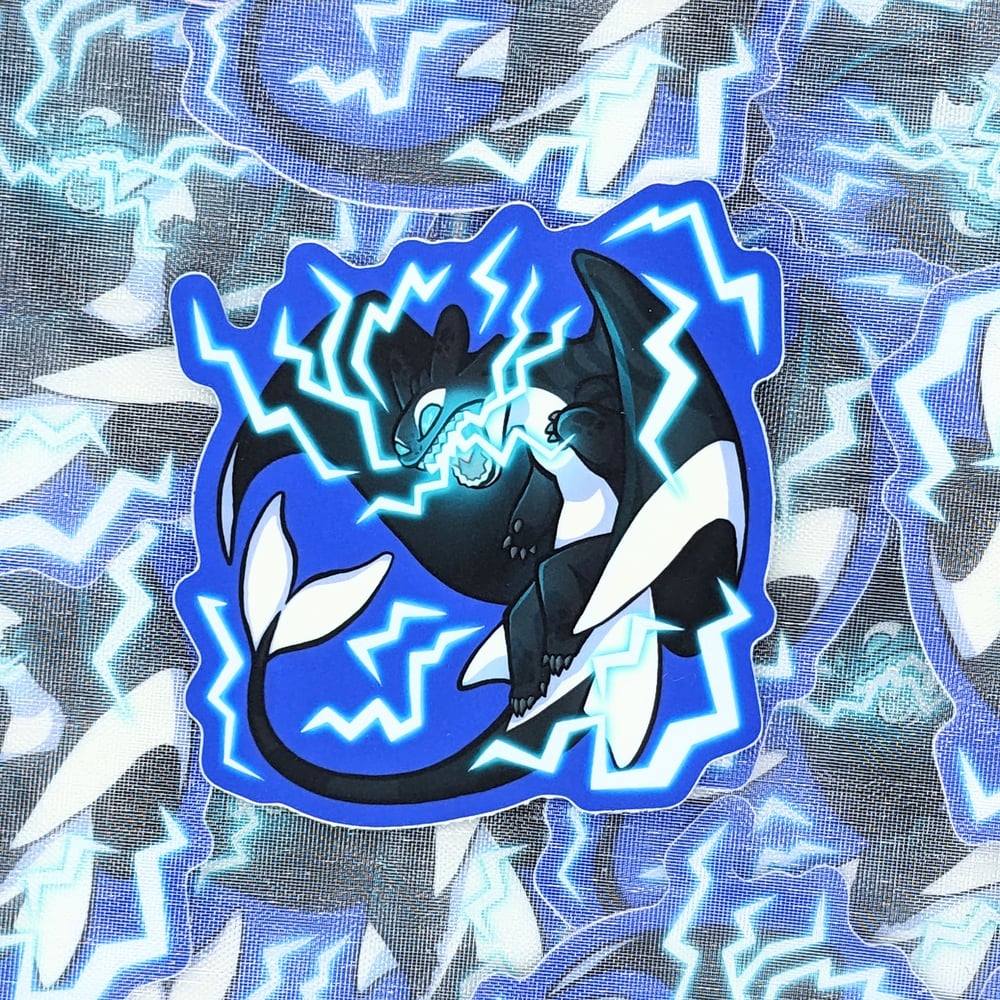 Whistle Lightning - Sticker