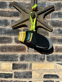 Image 1 of Mitt Elberts Mittens ♻️ / Black on Black / Lime Cuff