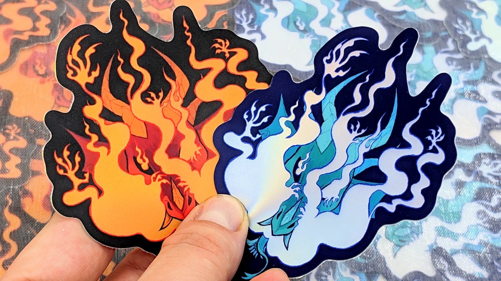 Smokey Dragons - Stickers