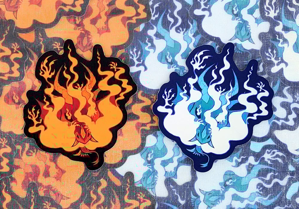 Smokey Dragons - Stickers