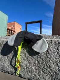 Image 2 of Mitt Elberts Mittens ♻️ / Black on Black / Lime Cuff