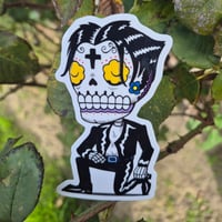 Image 2 of El Muerto Calavera Vinyl Sticker