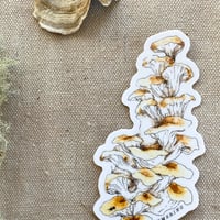 Image 2 of golden oyster sticker