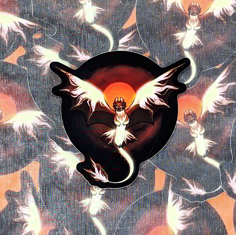 Glow in the Dark Banshee- Sticker