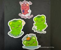 Image 3 of Nekomame Mood sticker