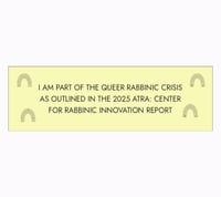 "I am part of the queer" Bumper Sticker