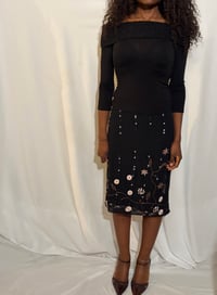 Image 2 of fairy skirt with sequins and beaded embellishment