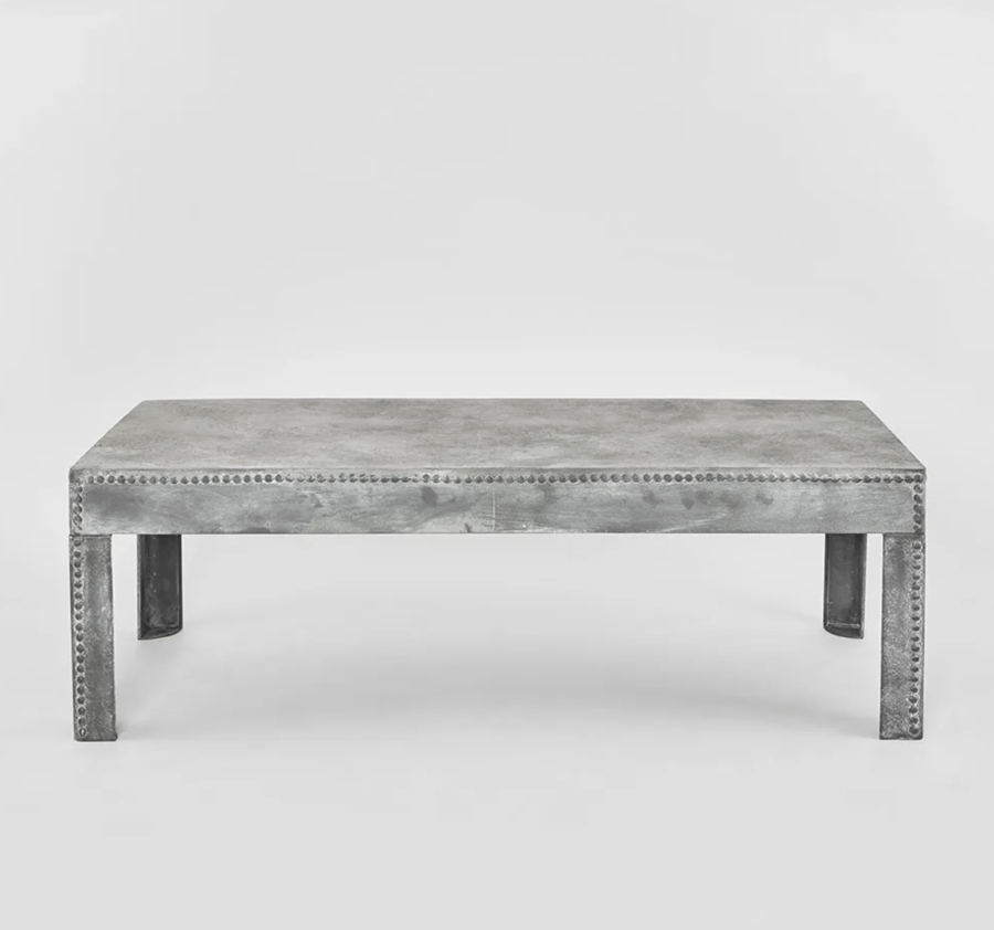 Image of Zinc Coffee Table 