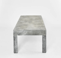 Image 3 of Zinc Finish Coffee Table