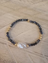 Image 1 of Bracelet Tom Maxi Nacre