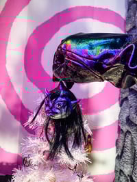 Image 3 of Squeakmas Ornament- grey