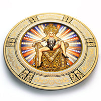 Image 2 of Madonna Golden Throne Plate 27 cm (Limited Edition) | ArtefactoMadrid