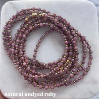 Image 16 of *new*RAINBOW gem wrap bracelets/necklaces