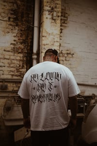 Image 3 of  "AS LONG AS I BREATHE" TEE - WHITE