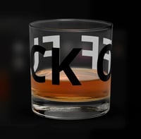 Image 5 of Rocks glass ::: "FUCK OFF"